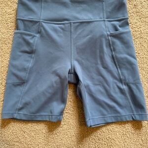 Athleta Girl, Slate Blue Bike Shorts, Size 14 (XL)